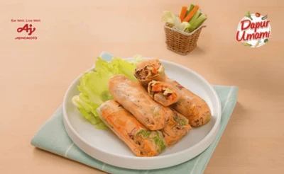 Referensi Menu Diet Sehat Nan Lezat: Salad Roll Udang ala Mayumi®