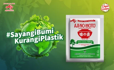 Sayangi Bumi Kurangi Plastik Bareng AJI-NO-MOTO® Paper Pack