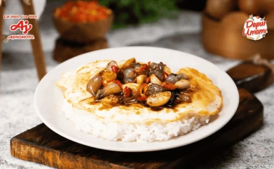 Telur Krispi Saus Bawang ala Chef Nadya