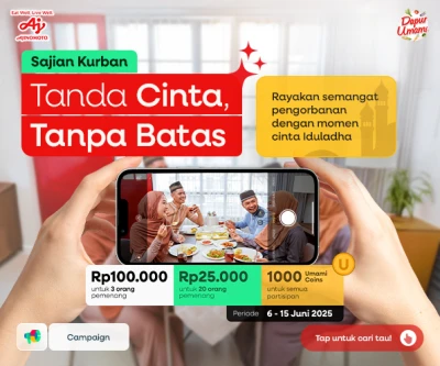 Jurnal Challenge: Sajian Kurban (Tanda Cinta, Tanpa Batas)