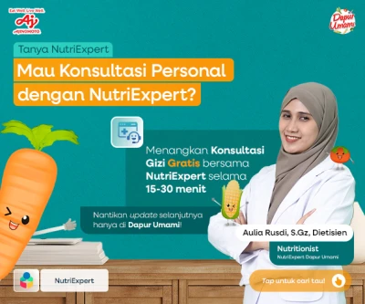 Mau Konsultasi Personal dengan NutriExpert?