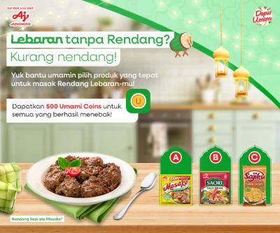 Quiz: Lebaran tanpa Rendang? Kurang nendang!