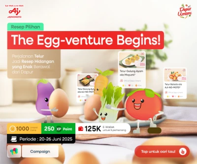 Resep Pilihan: The Egg-venture Begins!