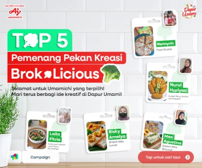 TOP 5 Pemenang Pekan Kreasi Brokolicious