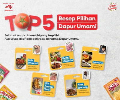 TOP 5 Resep Pilihan Dapur Umami April W3