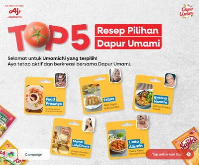 TOP 5 Resep Pilihan Dapur Umami Mei W3