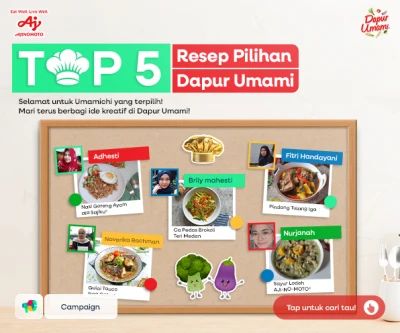 TOP 5 Resep Pilihan Dapur Umami Regular W1 Juni