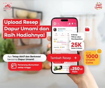 Upload Resep dan Raih Hadiahnya