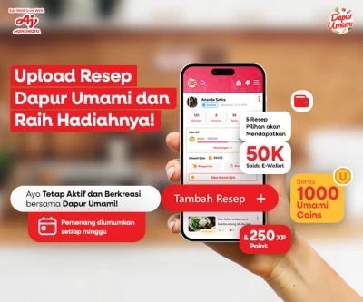 Upload Resep dan Raih Hadiahnya