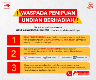 Waspada Penipuan Undian Berhadiah