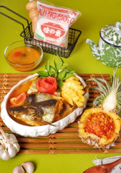 Recook Pindang Patin Sambal Nanas ala AJI-NO-MOTO®