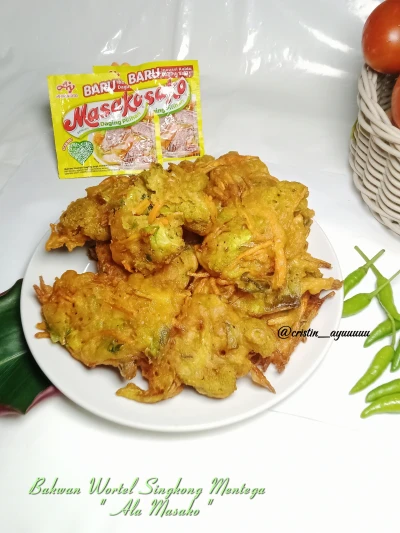 Recook 🥕 Bakwan Wortel Singkong Mentega Ala Masako