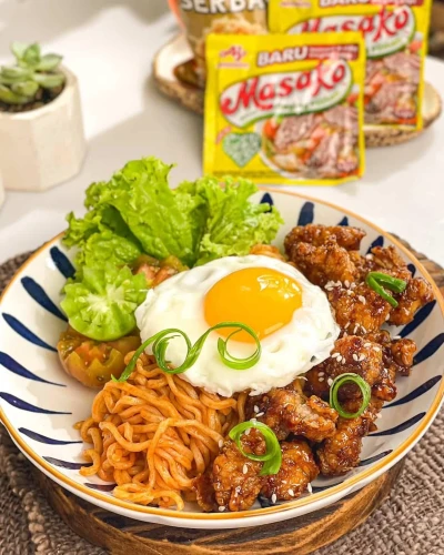 Recook Ayam Popcorn Crispy Manis ala Sajiku