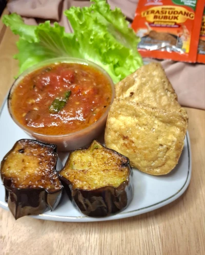 Recook Sambal Terasi ala Ajinomoto Terasi Bubuk