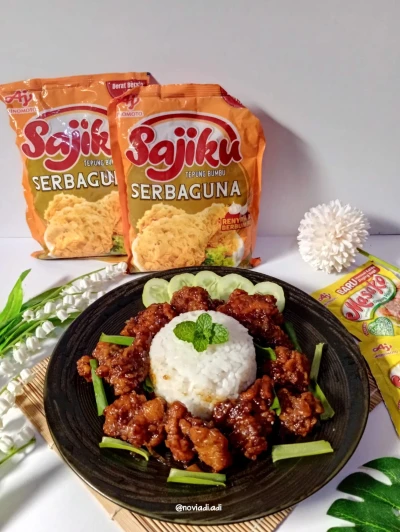 Recook Ayam Popcorn Crispy Manis ala Sajiku®