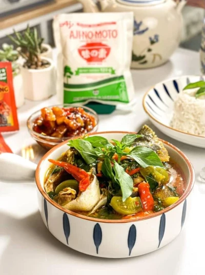 Recook PINDANG PATIN SAMBAL NANAS ala AJI-NO-MOTO