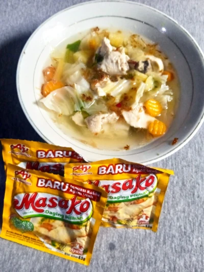 Recook sop ayam