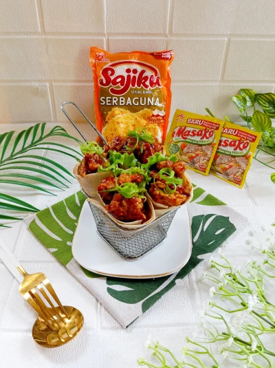 Recook Ayam Popcorn Crispy Manis ala Sajiku®