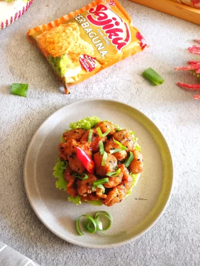 Recook Ayam Popcorn Crispy Manis ala Sajiku®