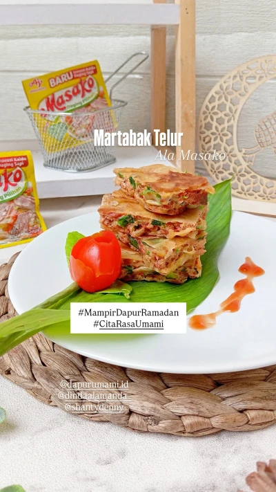Recook Martabak Telur ala Masako®