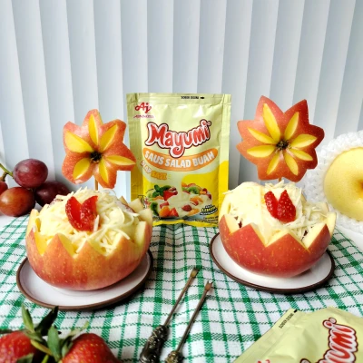 Recook Salad Buah Happy Mayumi® ala Mami Abe