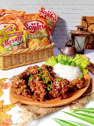 Recook Ayam Popcorn Crispy Manis ala Sajiku®