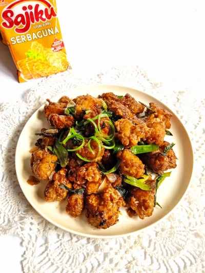 Recook Ayam Popcorn Crispy Manis ala Sajiku®