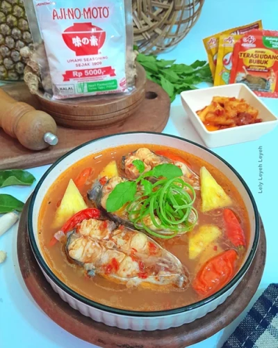 Recook Pindang Patin Sambal Nanas ala AJI-NO-MOTO®