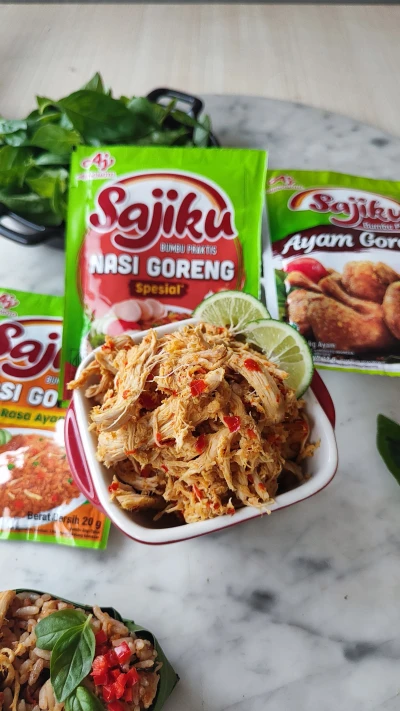 Recook Suwir Ayam Sambalado ala Sajiku®