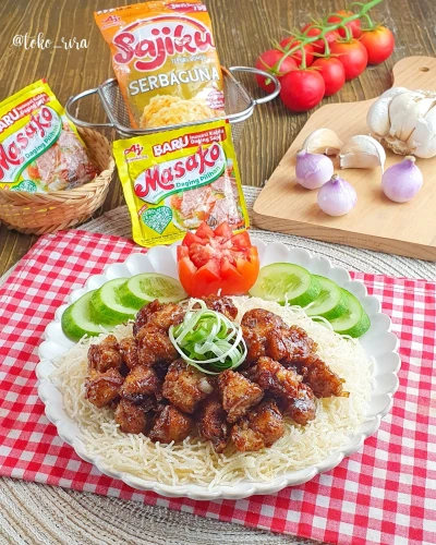 Recook Ayam Popcorn Crispy Manis ala Sajiku®