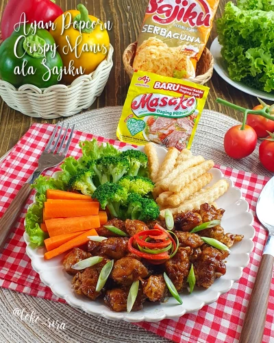 Recook Ayam Popcorn Crispy Manis ala Sajiku