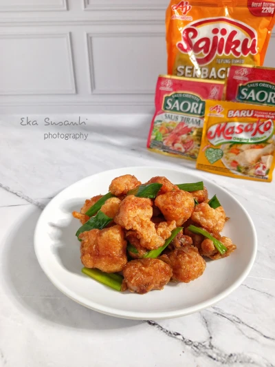 Recook Ayam Popcorn Crispy Manis ala Sajiku®