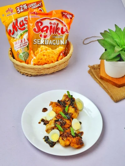 Recook Ayam Popcorn Crispy Manis ala Sajiku®