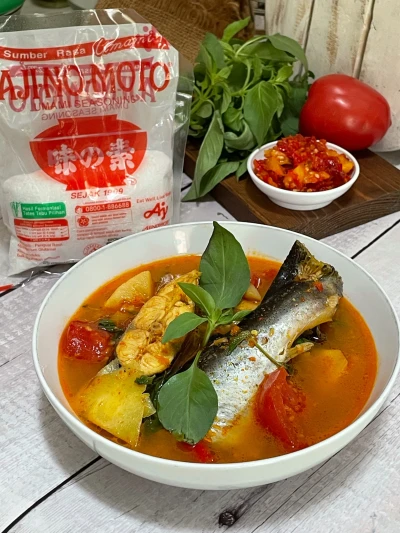 Recook Pindang Patin Sambal Nanas ala AJI-NO-MOTO®