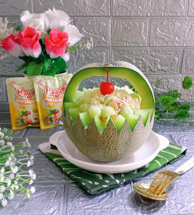 Recook Salad Buah Happy Mayumi® ala Mami Abe