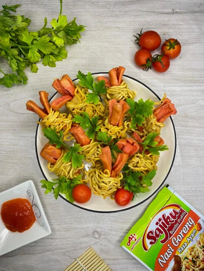 Recook Sosis Gulung Mie Ala Sajiku®