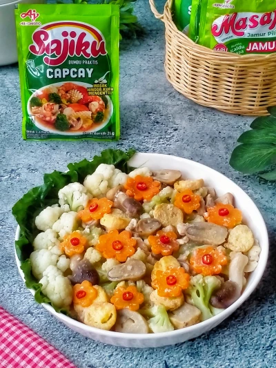 Recook Sapo Tahu Sajiku® Capcay ala Mami Abe