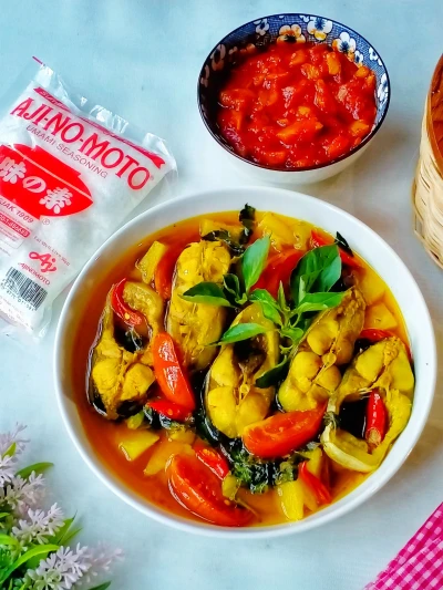 Recook Pindang Patin Sambal Nanas ala AJI-NO-MOTO®