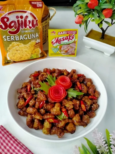 Recook Ayam Popcorn Crispy Manis ala Sajiku®