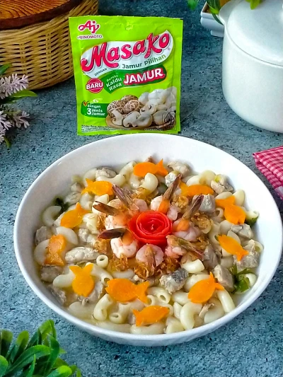 Recook Sup Ikan Masako® Kaldu Jamur ala Mami Abe