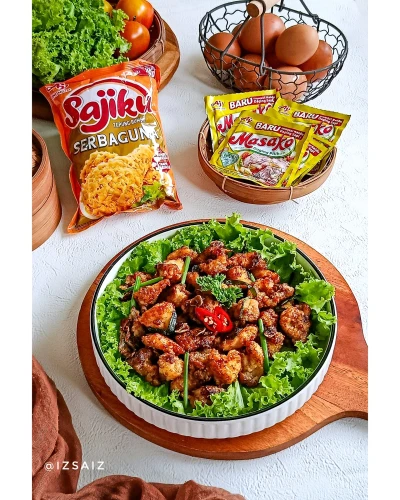 Recook Ayam Popcorn Crispy Manis ala Sajiku®