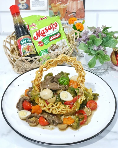 Recook Tumis Daging Cah Brokoli Ala Mami Shireen