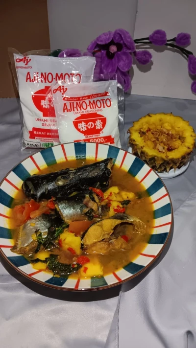 Recook Pindang Patin Sambal Nanas ala AJI-NO-MOTO®