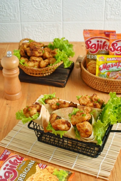 Recook Ayam Popcorn Crispy Manis ala Sajiku®