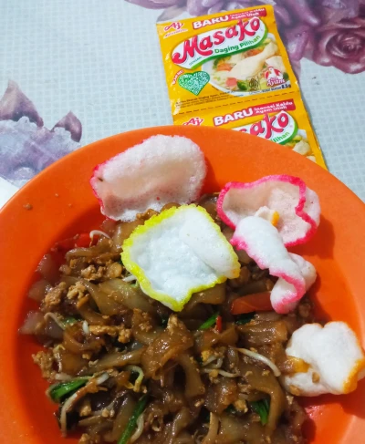 Recook kwetiau goreng