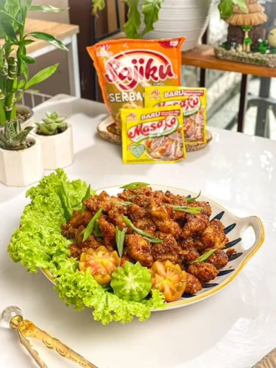 Recook Ayam Popcorn Crispy Manis ala Sajiku
