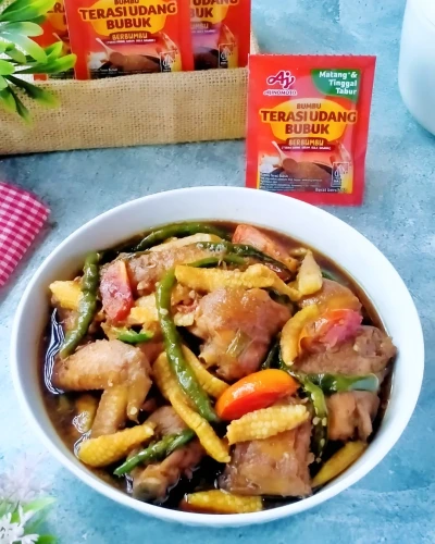 Ayam Kecap Cabe Hijau