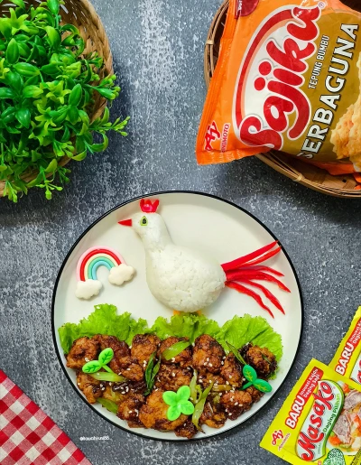 AYAM POPCORN CRISPY MANIS