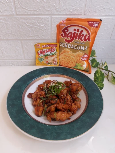 Ayam Popcorn Crispy Manis ala Sajiku®