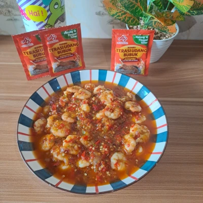 Recook Balado udang ala Terasi Udang Ajinomoto®